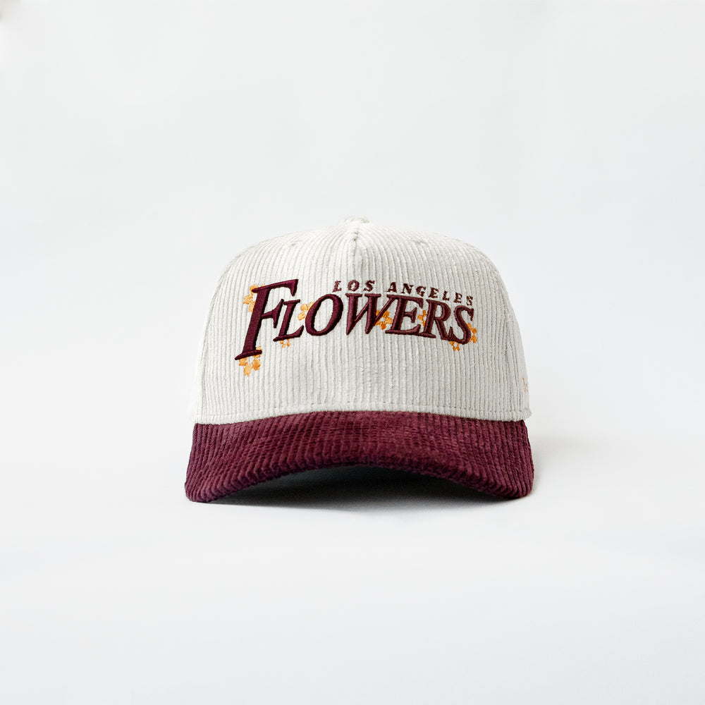 
                      
                        The Corduroy Team Flowers Hat
                      
                    