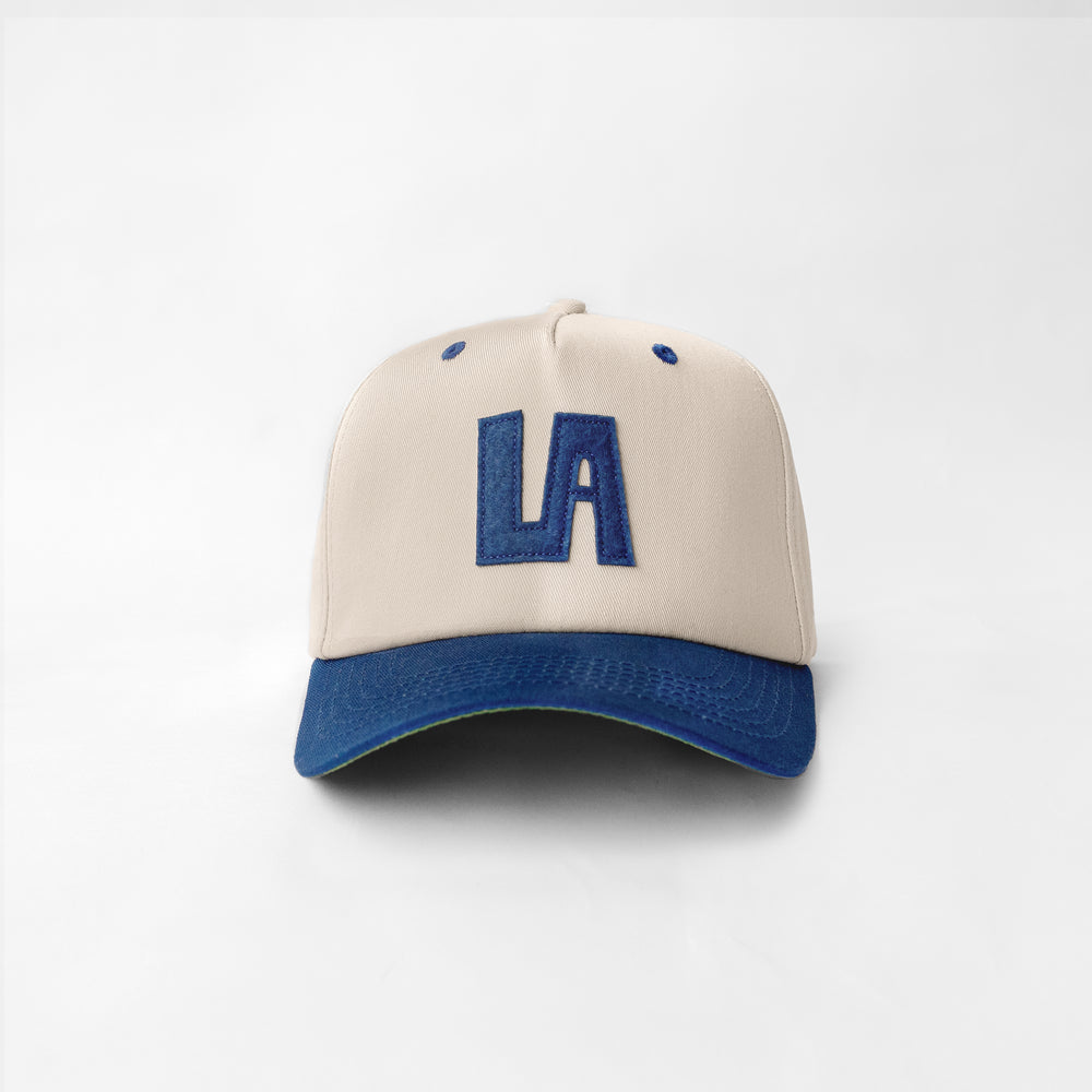 The Two-Tone Block Hat "LA"