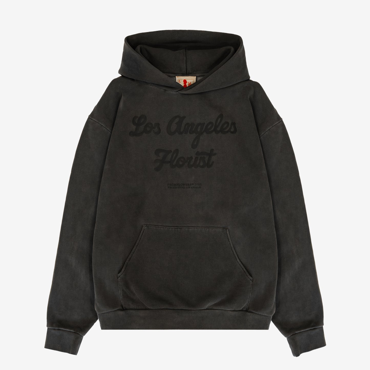 The Los Angeles Florist Hoodie “Washed Black”