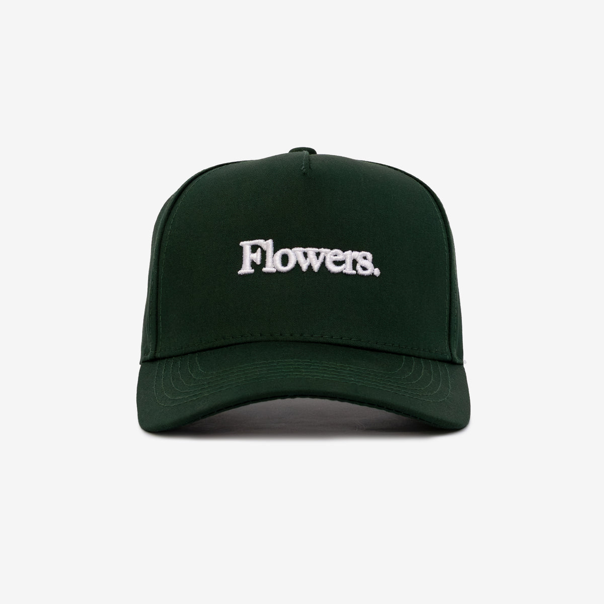 New Custom Designed Olive Green Distressed Baseball Cap with Olive Green Flower. olive Green cap flowers – Angel.Studio main image 3