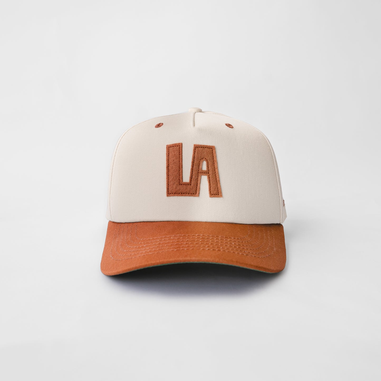 The Two-Tone Block Hat "LA"